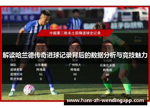 解读哈兰德传奇进球记录背后的数据分析与竞技魅力