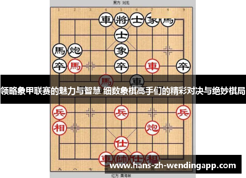 领略象甲联赛的魅力与智慧 细数象棋高手们的精彩对决与绝妙棋局